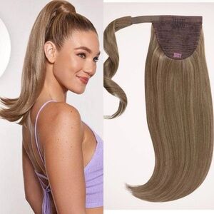 INH LOLA PONYTAIL EXTENSION ASH BLONDE